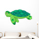 Cartoon sea turtle Wall Decal