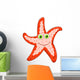 Cartoon starfish Wall Decal