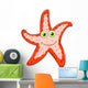 Cartoon starfish Wall Decal