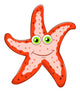 Cartoon starfish Wall Decal