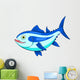 Cartoon tuna Wall Decal