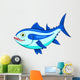 Cartoon tuna Wall Decal