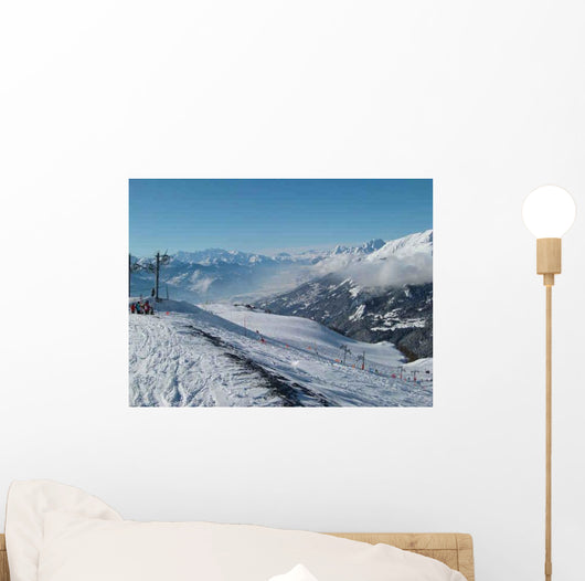 Cranes Montana Wall Decal Design 2
