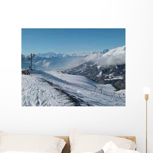Cranes Montana Wall Decal Design 2