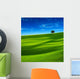 Tree Far Away Field Wall Decal