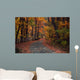 Autumn Country Road Wall Decal
