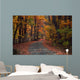Autumn Country Road Wall Decal