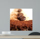 Cake With Coffee Beans Wall Mural