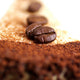 Cake With Coffee Beans Wall Mural