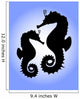 seahorses Wall Mural