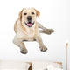 Yellow Labrador Retriever Smiling Wall Decal