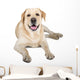 Yellow Labrador Retriever Smiling Wall Decal