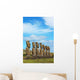 Moai Ahu Akivi Easter Wall Decal