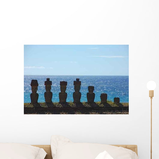 Main Anakena Beach Easter Wall Decal