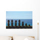 Main Anakena Beach Easter Wall Decal