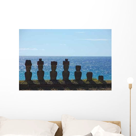 Main Anakena Beach Easter Wall Decal