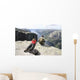 For Hikers Break through Wall Decal