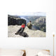 For Hikers Break through Wall Decal