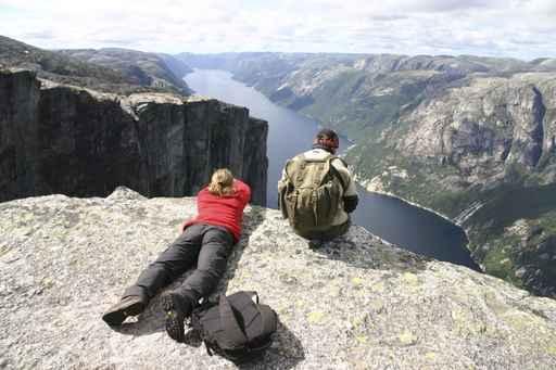 For Hikers Break through Wall Decal