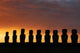 Rapa Nui Twilight Easter Wall Decal