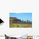 15 Moai Ahu Tongariki Wall Decal Design 1