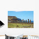 15 Moai Ahu Tongariki Wall Decal Design 1
