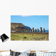 15 Moai Ahu Tongariki Wall Decal Design 1