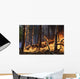 Forest Fire Caused Lightning Wall Mural