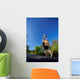 Girl Walking Wall Decal