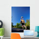 Girl Walking Wall Decal