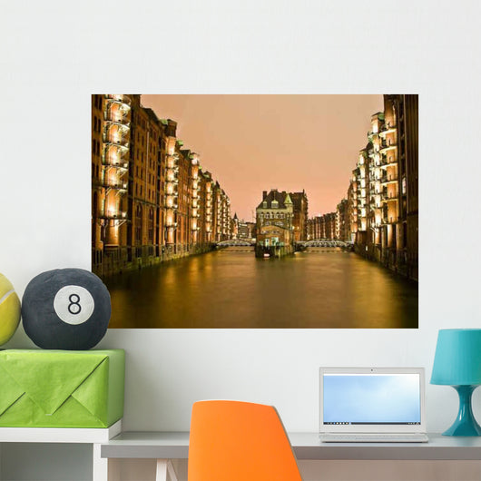 Speicherstadt Wall Decal Design 2
