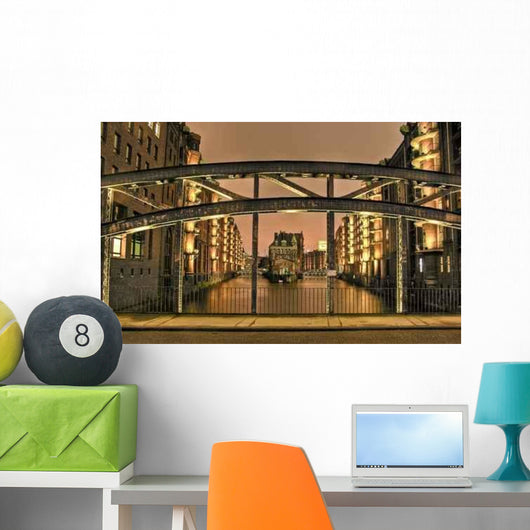 Speicherstadt Wall Decal Design 1