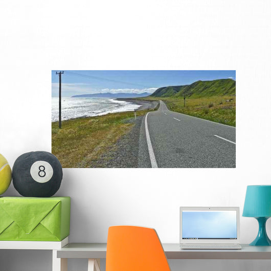 Coastal Road Wall Decal