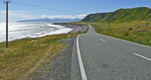 Coastal Road Wall Decal