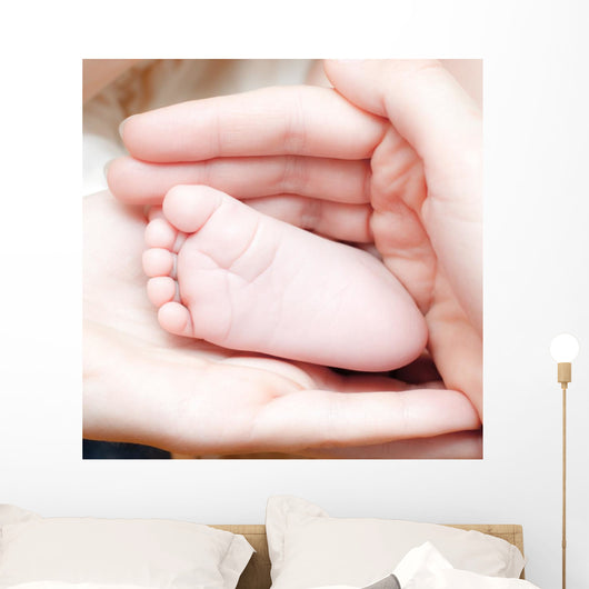 Tiny Foot Wall Mural