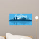Dan Diego Skyline Wall Decal