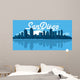 Dan Diego Skyline Wall Decal