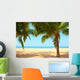Palm Trees on the Beach Wall Mural