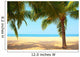 Palm Trees on the Beach Wall Mural