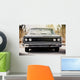 Classic American Black Car Wall Decal