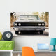 Classic American Black Car Wall Decal