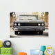 Classic American Black Car Wall Decal