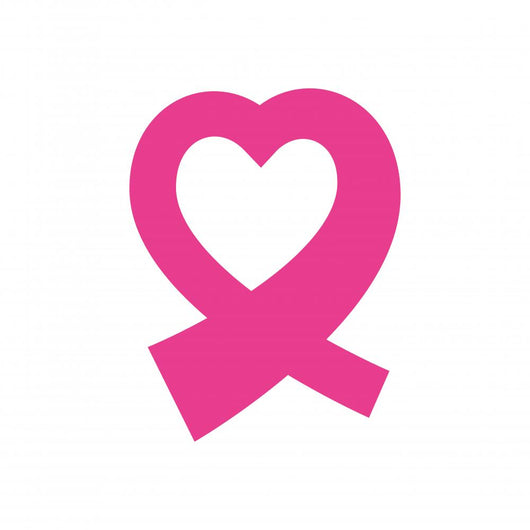ribbon hope breast cancer pink icon. Isolated and flat illustration. Vector graphic Wall Decal
