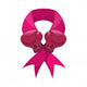 ribbon gloves hope breast cancer pink icon. Isolated and flat illustration. Vector graphic Wall Decal
