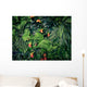 Fashionable Green Jungle Summer Wall Decal