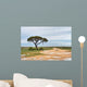 Dirt road to Etosha pan, Namibia Wall Mural