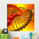 Dna Spiral Wall Mural