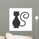 Cat Mascot Pet Silhouette Wall Decal
