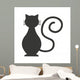 Cat Mascot Pet Silhouette Wall Decal