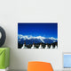 Tibetan Pilgrimage Mountain Wall Decal